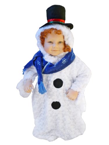 F61 Disfraz de muñeco de nieve, Tallas 0-6 meses (62-68 cm), Trajes de Carnaval de Disfraz de muñeco de nieve, Traje de Carnaval de Disfraz de muñeco de nieve, Para Niños, Niñas, Carnaval de Carnaval