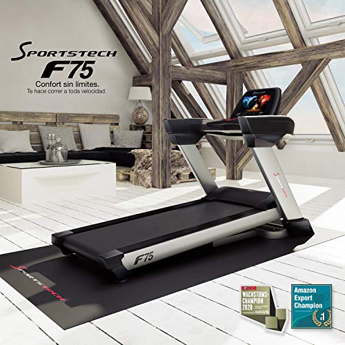 F75 Cinta de Correr Profesional Plegable; Banda de Correr Grande de 1580x600mm; Pantalla Android 15.6; WiFi; USB; Inclinación 18%; Sistema de Amortiguación; Peso MAX Usuario 200Kg