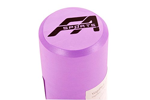 FA Sports Yogiplus Softroller, Unisex Adult, Púrpura, 15x15x45