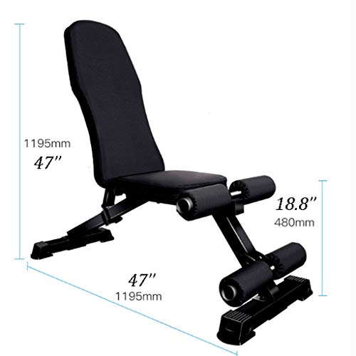 FABAX Banco de Pesas Fitness Equipment Banco de Ejercicio for el Entrenamiento de la Fuerza de Estiramiento AB Ejercicios con Mancuernas Banco Ajustable Banco de Abdominales hasta Banco de Peso FABAX Banco de Pesas Fitness Equipment Banco de Ejercicio for el Entrenamiento de la Fuerza de Estiramiento AB Ejercicios con Mancuernas Banco Ajustable Banco de Abdominales hasta Banco de Peso