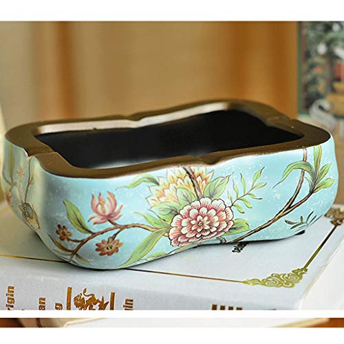 FABAX Cenicero de Cigarrillos Cenicero Cuadrado sin cenicero portátil Tapa de cerámica cigarro Cenicero Creativo de Mesa for el hogar/Oficina/decoración de la Barra Cenicero (Color : 3) FABAX Cenicero de Cigarrillos Cenicero Cuadrado sin cenicero portátil Tapa de cerámica cigarro Cenicero Creativo de Mesa for el hogar/Oficina/decoración de la Barra Cenicero (Color : 3)