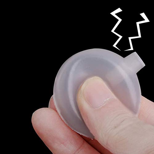 Fabricante de Ruido de Juguete para Mascotas Squeaker para Accesorios para Accesorios para Mascotas, Muñecas, Reparación, Juguete, Ruido, Plástico, Repuesto, Transparente, 35 mm, 50 Piezas