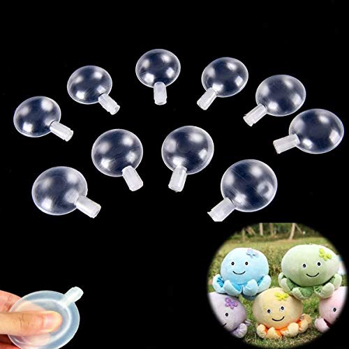 Fabricante de Ruido de Juguete para Mascotas Squeaker para Accesorios para Accesorios para Mascotas, Muñecas, Reparación, Juguete, Ruido, Plástico, Repuesto, Transparente, 35 mm, 50 Piezas