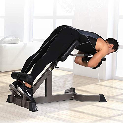 FACAIA Silla Romana, Banco de hiperextensión de Respaldo Multifuncional, para Fortalecer los Abdominales, Equipo de Entrenamiento de Entrenamiento de Fuerza, Silla de Ejercicios Ajustable