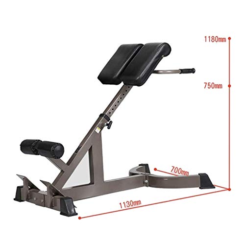 FACAIA Silla Romana, Banco de hiperextensión de Respaldo Multifuncional, para Fortalecer los Abdominales, Equipo de Entrenamiento de Entrenamiento de Fuerza, Silla de Ejercicios Ajustable FACAIA Silla Romana, Banco de hiperextensión de Respaldo Multifuncional, para Fortalecer los Abdominales, Equipo de Entrenamiento de Entrenamiento de Fuerza, Silla de Ejercicios Ajustable