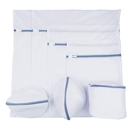 Faireach Bolsas Ropa Lavanderia, Conjuntos de 7 Red para Lavadora con Cremallera, Bolsa Colada Grande para Ropa Delicada, Lencería, Sujetadores, Interior, Calcetines, Mallas, Bolsas, Zapatos Faireach Bolsas Ropa Lavanderia, Conjuntos de 7 Red para Lavadora con Cremallera, Bolsa Colada Grande para Ropa Delicada, Lencería, Sujetadores, Interior, Calcetines, Mallas, Bolsas, Zapatos