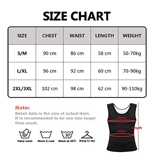 Faja Reductora Adelgazante Hombre Neopreno Camiseta Reductora Compresion de Sauna Deportivo (2XL/3XL) Faja Reductora Adelgazante Hombre Neopreno Camiseta Reductora Compresion de Sauna Deportivo (2XL/3XL)