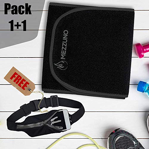 Faja Reductora Mujer y Hombre de Neopreno, Fajas Reductoras Adelgazantes Mujer para Gimnasio, Cinturón Lumbar Abdominal de Ayuda para Sudar y Hacer Deporte, Incluye Riñonera Deportiva, Negro L-XL Faja Reductora Mujer y Hombre de Neopreno, Fajas Reductoras Adelgazantes Mujer para Gimnasio, Cinturón Lumbar Abdominal de Ayuda para Sudar y Hacer Deporte, Incluye Riñonera Deportiva, Negro L-XL