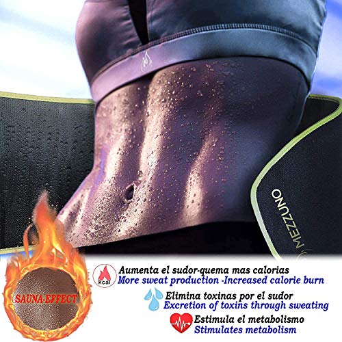 Faja Reductora Mujer y Hombre de Neopreno, Fajas Reductoras Adelgazantes Mujer para Gimnasio, Cinturón Lumbar Abdominal de Ayuda para Sudar y Hacer Deporte, Incluye Riñonera Deportiva, Verde S-M Faja Reductora Mujer y Hombre de Neopreno, Fajas Reductoras Adelgazantes Mujer para Gimnasio, Cinturón Lumbar Abdominal de Ayuda para Sudar y Hacer Deporte, Incluye Riñonera Deportiva, Verde S-M