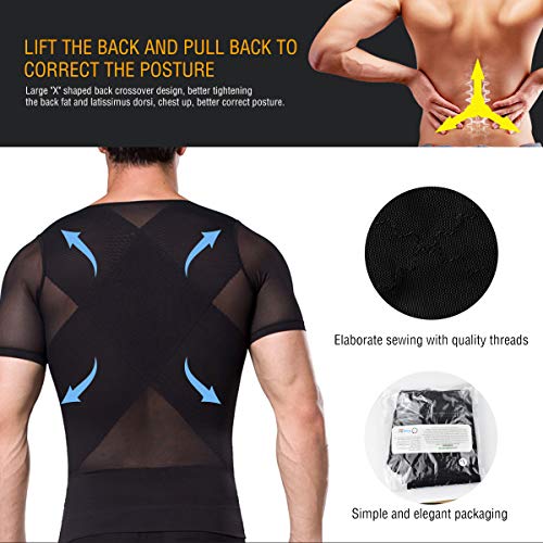 Faja Reductora Para Hombre Con Camisa De Compresión Con Cremallera Fajas Delgadas Faja Reductora Para Hombre Con Camisa De Compresión Con Cremallera Fajas Delgadas