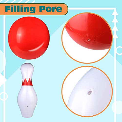 Fajiabao Juego de Bolos Infantiles Inflable Juguete Bowling Set para Niños y Adultos Gigantes Bolera de Juguete Juegos Educativos Regalos Navidad Adecuado para Jardín Interior Exterior Fajiabao Juego de Bolos Infantiles Inflable Juguete Bowling Set para Niños y Adultos Gigantes Bolera de Juguete Juegos Educativos Regalos Navidad Adecuado para Jardín Interior Exterior