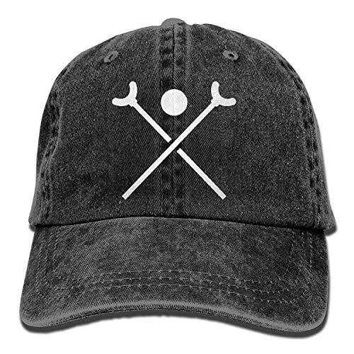 Falso cálido cálido Cruzado Shuffleboard Tacos Hilado Teñido Denim Gorra de béisbol Ajustable Hip Hop Cap