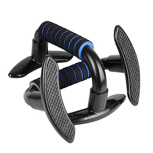 FANDARE Soportes para Flexiones Push-ups Stands Abdominales Multifuncional Soportes Pushup Bar para Hombre Mujer Musculación Al Aire Libre Oficina Ejercicio de Poder Entrenamiento Muscular Azul