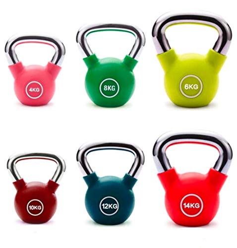 FANG Kettlebell 4kg-20kg Equipo De Entrenamiento De Gimnasio En Casa Fuerza Fitness Entrenamiento con Pesas Pilates