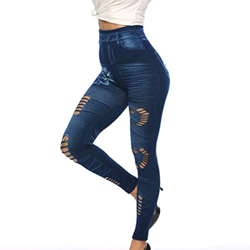 Fannyfuny Pantalones Vaqueros de Mezclilla de Bolsillo Elásticos de Cintura Alta de Talla Grande Pantalón Pitillo Oficina Leggings Yoga Fannyfuny Pantalones Vaqueros de Mezclilla de Bolsillo Elásticos de Cintura Alta de Talla Grande Pantalón Pitillo Oficina Leggings Yoga
