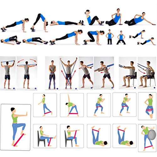 Fansport 3PCS Yoga Set Body Training Ejercicio Core Slider Anillo de Resistencia de Banda elástica Fansport 3PCS Yoga Set Body Training Ejercicio Core Slider Anillo de Resistencia de Banda elástica