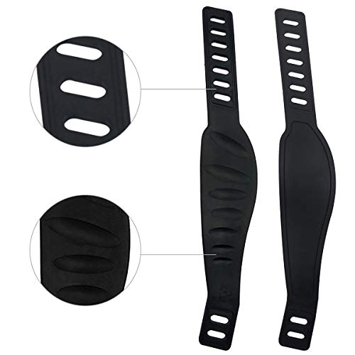 Fansport Correa del Pedal, Correa de Bicicleta Correa Ancha Ensanchada del Pedal de La Correa del Pie del Plástico para El Gimnasio del Ciclo de La Bici del Ejercicio Fansport Correa del Pedal, Correa de Bicicleta Correa Ancha Ensanchada del Pedal de La Correa del Pie del Plástico para El Gimnasio del Ciclo de La Bici del Ejercicio