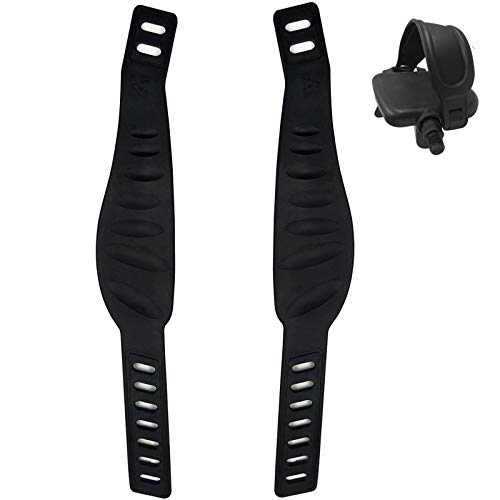 Fansport Correa del Pedal, Correa de Bicicleta Correa Ancha Ensanchada del Pedal de La Correa del Pie del Plástico para El Gimnasio del Ciclo de La Bici del Ejercicio Fansport Correa del Pedal, Correa de Bicicleta Correa Ancha Ensanchada del Pedal de La Correa del Pie del Plástico para El Gimnasio del Ciclo de La Bici del Ejercicio