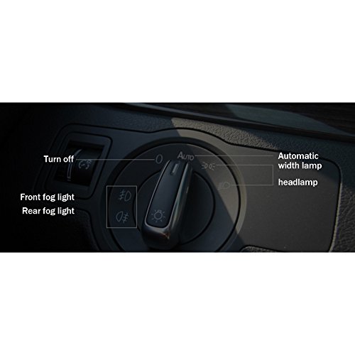 Faros Coche Sensor de faros de inducción automático + interruptor para VW GOLF 4 JETTA MK4 Polo NUEVO Bora Passat B5 JETTA MK6 Modificación de coche