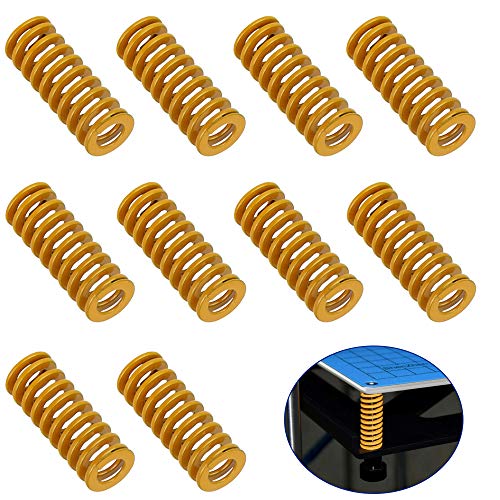 FAVENGO 8 piezas Muelle de compresión 3D 8 mm Diámetro exterior Muelle de compresión Plumas de la cama calentada para la nivelación inferior de la placa base Conexión FAVENGO 8 piezas Muelle de compresión 3D 8 mm Diámetro exterior Muelle de compresión Plumas de la cama calentada para la nivelación inferior de la placa base Conexión
