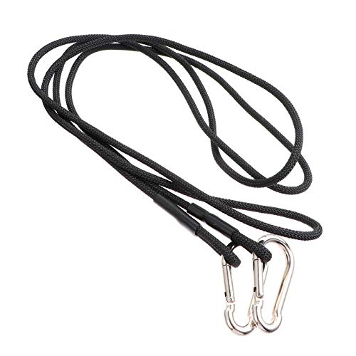 FAVOMOTO Polea para máquina de fijación de cables Fitness LAT y Lift, sistema de polea para gimnasio, para tríceps, tirar, descenso, bíceps, curl dorso de antebrazo, color negro, 2,5 m