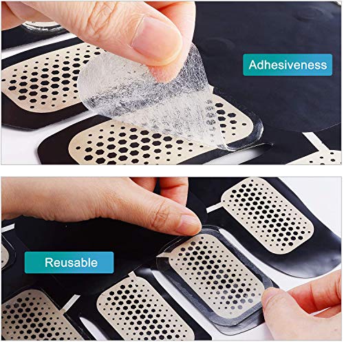 fayleer Gel Pad para EMS Electroestimulador Muscular Abdominales, Almohadillas de Gel Electroestimulador EMS Gel Hojas de Repuesto Gel Abdominal Muscular (32pcs) fayleer Gel Pad para EMS Electroestimulador Muscular Abdominales, Almohadillas de Gel Electroestimulador EMS Gel Hojas de Repuesto Gel Abdominal Muscular (32pcs)