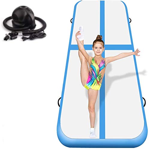 FBSPORT airtrack Pista de Aire para airtrack Gimnasia 3 m de Longitud, Airtrack Colchoneta Inflable, Tumbling Gymnastic de Entrenamiento Alfombrillas para Gimnasio/Yoga/Taekwondo