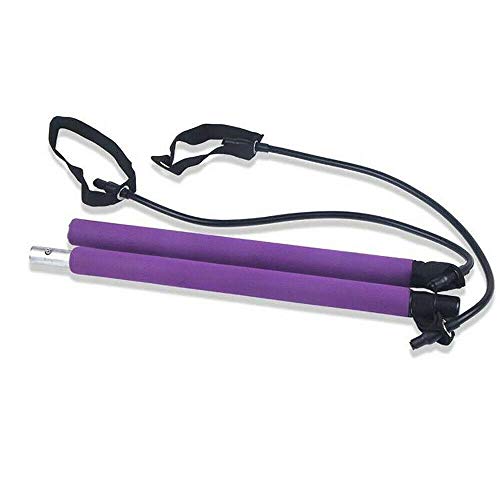 FBSPORT Kit Barra de Pilates Portátil con Banda de Resistencia,Ejercicio Yoga,Palo Pilates con Bucle para el pie para Entrenamiento Corporal Total,Barra de Yoga,Fitness,Estiramiento,Esculpir FBSPORT Kit Barra de Pilates Portátil con Banda de Resistencia,Ejercicio Yoga,Palo Pilates con Bucle para el pie para Entrenamiento Corporal Total,Barra de Yoga,Fitness,Estiramiento,Esculpir