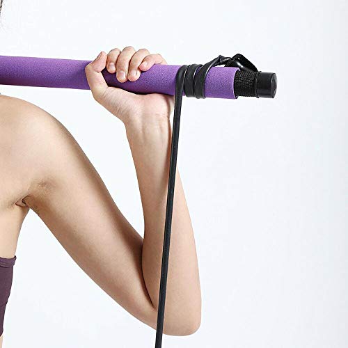 FBSPORT Kit Barra de Pilates Portátil con Banda de Resistencia,Ejercicio Yoga,Palo Pilates con Bucle para el pie para Entrenamiento Corporal Total,Barra de Yoga,Fitness,Estiramiento,Esculpir FBSPORT Kit Barra de Pilates Portátil con Banda de Resistencia,Ejercicio Yoga,Palo Pilates con Bucle para el pie para Entrenamiento Corporal Total,Barra de Yoga,Fitness,Estiramiento,Esculpir