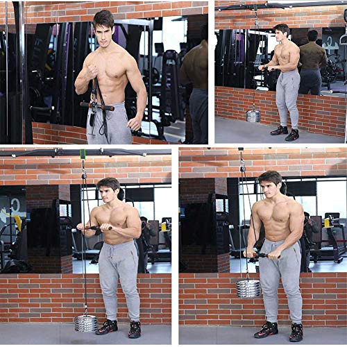 FBSPORT Poleas Gimnasio para Casa Rodillo de Muñeca Fitness Maquina para Antebrazo para Entrenamiento de Fuerza Gimnasios en el hogar Ejercitador de Entrenamiento FBSPORT Poleas Gimnasio para Casa Rodillo de Muñeca Fitness Maquina para Antebrazo para Entrenamiento de Fuerza Gimnasios en el hogar Ejercitador de Entrenamiento