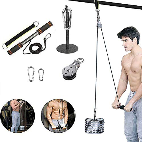 FBSPORT Poleas Gimnasio para Casa Rodillo de Muñeca Fitness Maquina para Antebrazo para Entrenamiento de Fuerza Gimnasios en el hogar Ejercitador de Entrenamiento FBSPORT Poleas Gimnasio para Casa Rodillo de Muñeca Fitness Maquina para Antebrazo para Entrenamiento de Fuerza Gimnasios en el hogar Ejercitador de Entrenamiento