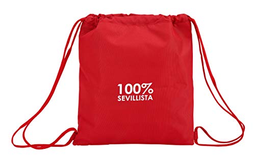 F.C; sevilla 611856196 2018 Bolsa de Cuerdas para el Gimnasio 40 cm, Rojo