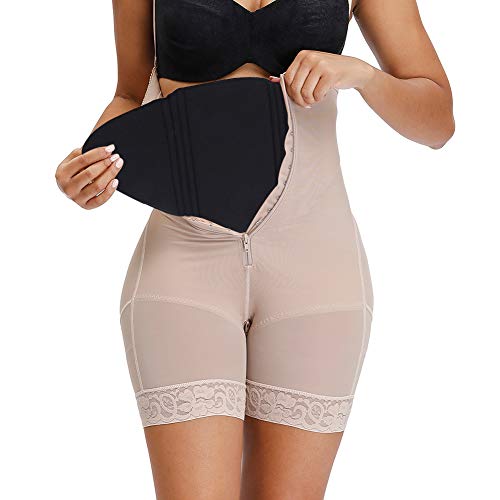 FeelinGirl Tabla Abdominal Plegadizo Tablero para Control de Abdomen Postoperatoria Accesorio para Faja Reductora Post Liposucción Negro