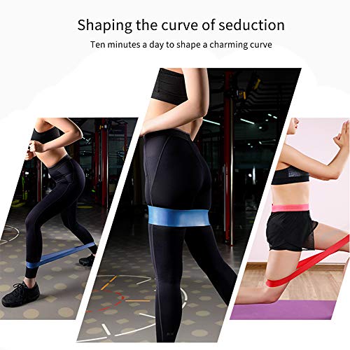 feihao Bandas Elásticas Fitness/Bandas de Resistencia, 6 Cintas Elásticas Fitness y Musculación de Látex Natural Agradable a la Piel con Crossfit feihao Bandas Elásticas Fitness/Bandas de Resistencia, 6 Cintas Elásticas Fitness y Musculación de Látex Natural Agradable a la Piel con Crossfit