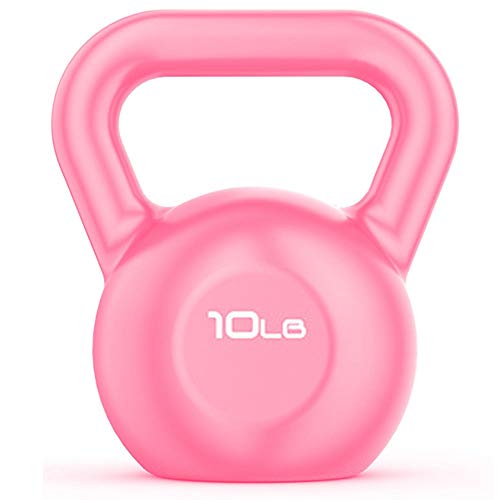 FEILA Ejercicio Kettlebell Fitness Entrenamiento de Ejercicios Cuerpo Kettlebell con Mango Incluya 5 lbs, 10 lbs for Levantamiento de Pesas, acondicionamiento, Fuerza y Entrenamiento del núcleo FEILA Ejercicio Kettlebell Fitness Entrenamiento de Ejercicios Cuerpo Kettlebell con Mango Incluya 5 lbs, 10 lbs for Levantamiento de Pesas, acondicionamiento, Fuerza y Entrenamiento del núcleo