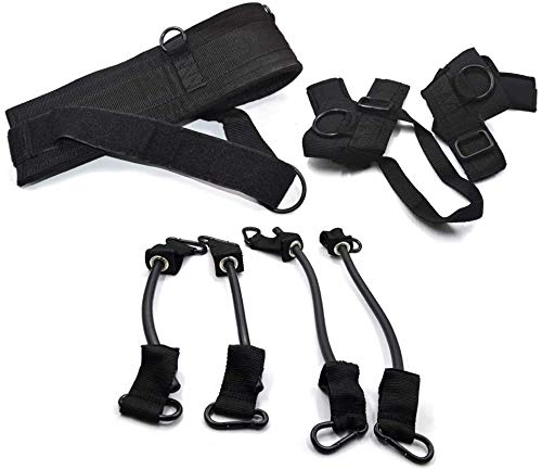 Feishibang Bandas de Resistencia de Entrenador de Salto Vertical para Entrenamiento de Fuerza de Salto de Pierna