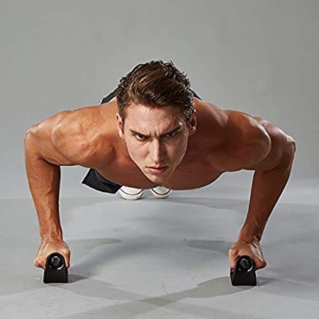 Feishibang Empuñaduras de Flexión Para Tabla de Piso Barras de Empuje portátiles Para Personas Equipo de Entrenamiento en Casa, Color Rojo Feishibang Empuñaduras de Flexión Para Tabla de Piso Barras de Empuje portátiles Para Personas Equipo de Entrenamiento en Casa, Color Rojo