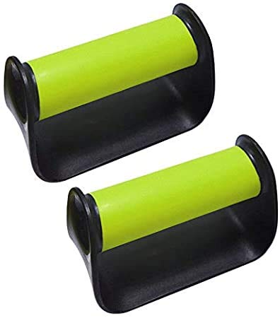 Feishibang Empuñaduras de Flexión Para Tabla de Piso Barras de Empuje Portátiles Para Personas Equipo de Entrenamiento en Casa, Color Verde
