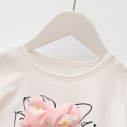 feiXIANG Bebé recién Nacido Ropa Infantil Vestido de niña Bebé Niña Niño de Dibujos Animados Gato Estampado Arco Floral Falso Vestido de Dos Piezas Ropa Linda Mini Vestido Princesa Vestido niña feiXIANG Bebé recién Nacido Ropa Infantil Vestido de niña Bebé Niña Niño de Dibujos Animados Gato Estampado Arco Floral Falso Vestido de Dos Piezas Ropa Linda Mini Vestido Princesa Vestido niña