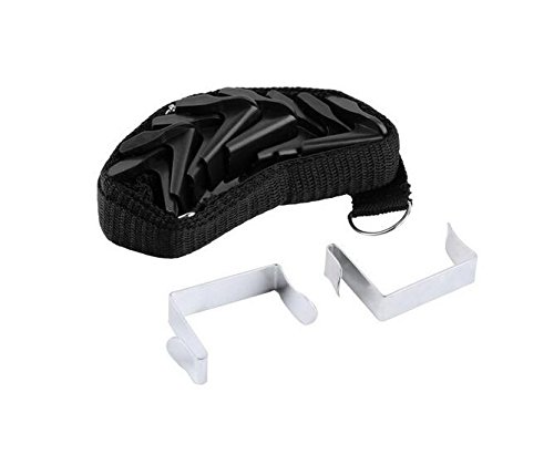 Fengh Útil soporte para gorras de béisbol, para almacenamiento de bolsos, organizador para puerta o armario, color negro Fengh Útil soporte para gorras de béisbol, para almacenamiento de bolsos, organizador para puerta o armario, color negro