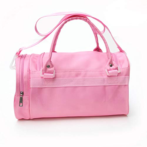 FENICAL Bolsas de Bandolera Bailarina Bailarina Ballet Crossbody con Compartimiento Lateral para Mujeres niñas (Rosa)