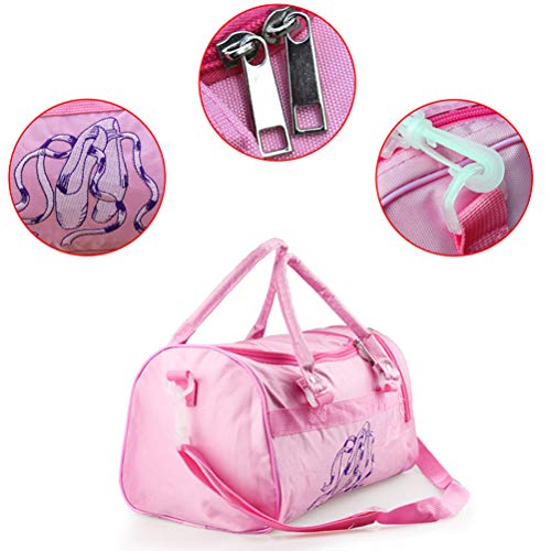 FENICAL Bolsas de Bandolera Bailarina Bailarina Ballet Crossbody con Compartimiento Lateral para Mujeres niñas (Rosa) FENICAL Bolsas de Bandolera Bailarina Bailarina Ballet Crossbody con Compartimiento Lateral para Mujeres niñas (Rosa)