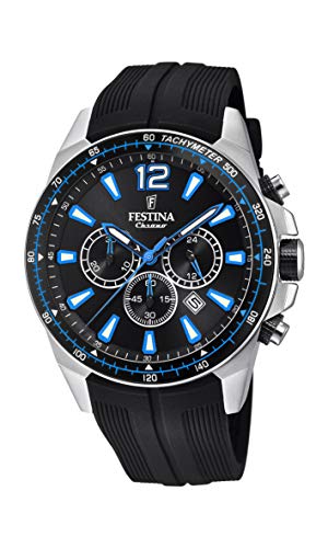 Festina Reloj Cronógrafo para Hombre de Cuarzo con Correa en Caucho F20376/2