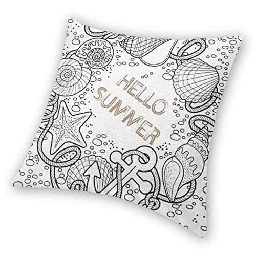 fgjfdjj Libro para Colorear Meditación para Adultos Relax Nature Funda de Almohada Throw Pillow Cover Funda de cojín Cuadrado 18X18 Pulgadas fgjfdjj Libro para Colorear Meditación para Adultos Relax Nature Funda de Almohada Throw Pillow Cover Funda de cojín Cuadrado 18X18 Pulgadas