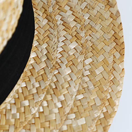 fiebig Sierra Circular Sombrero de Paja Natural | Damas y Caballeros | Sombrero para el Sol Hecho 100% de Paja Sombrero de gondolero para la Primavera y el Verano (61) fiebig Sierra Circular Sombrero de Paja Natural | Damas y Caballeros | Sombrero para el Sol Hecho 100% de Paja Sombrero de gondolero para la Primavera y el Verano (61)