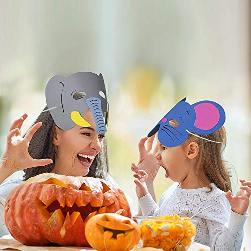 Fiesta Máscaras para Niños, 14 Hermosas y Lindas Máscaras De Animales Son Los Juguetes Favoritos para Todos Los Niños, Adecuados para Niños, Navidad, Halloween, Fiestas, Cumpleaños, Cosplay Fiesta Máscaras para Niños, 14 Hermosas y Lindas Máscaras De Animales Son Los Juguetes Favoritos para Todos Los Niños, Adecuados para Niños, Navidad, Halloween, Fiestas, Cumpleaños, Cosplay