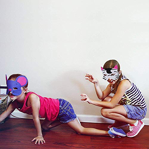 Fiesta Máscaras para Niños, 14 Hermosas y Lindas Máscaras De Animales Son Los Juguetes Favoritos para Todos Los Niños, Adecuados para Niños, Navidad, Halloween, Fiestas, Cumpleaños, Cosplay Fiesta Máscaras para Niños, 14 Hermosas y Lindas Máscaras De Animales Son Los Juguetes Favoritos para Todos Los Niños, Adecuados para Niños, Navidad, Halloween, Fiestas, Cumpleaños, Cosplay