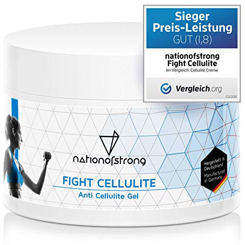 Fight Cellulite - 225ml Anticelulitico reductor - Made in Germany - 1.000e clientes entusiasmadas - reafirmante y cálido - activa la piel para una absorción óptima de los principios activos Fight Cellulite - 225ml Anticelulitico reductor - Made in Germany - 1.000e clientes entusiasmadas - reafirmante y cálido - activa la piel para una absorción óptima de los principios activos