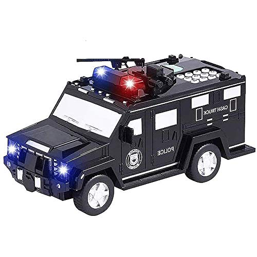 Fikujap Muchachas electrónicas, Música Piggy Bank Toy Car ATM Cash Moneda Caja de Dinero para niños Multifunción Canto/Bloqueo de Huellas Dactilares para niños Niños Adultos Chicos Asi Fikujap Muchachas electrónicas, Música Piggy Bank Toy Car ATM Cash Moneda Caja de Dinero para niños Multifunción Canto/Bloqueo de Huellas Dactilares para niños Niños Adultos Chicos Asi
