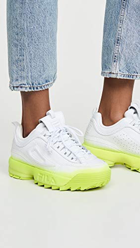 Fila Disruptor Ii Bright Fundido zapatillas de deporte para Mujer 3.5 UK Blanco